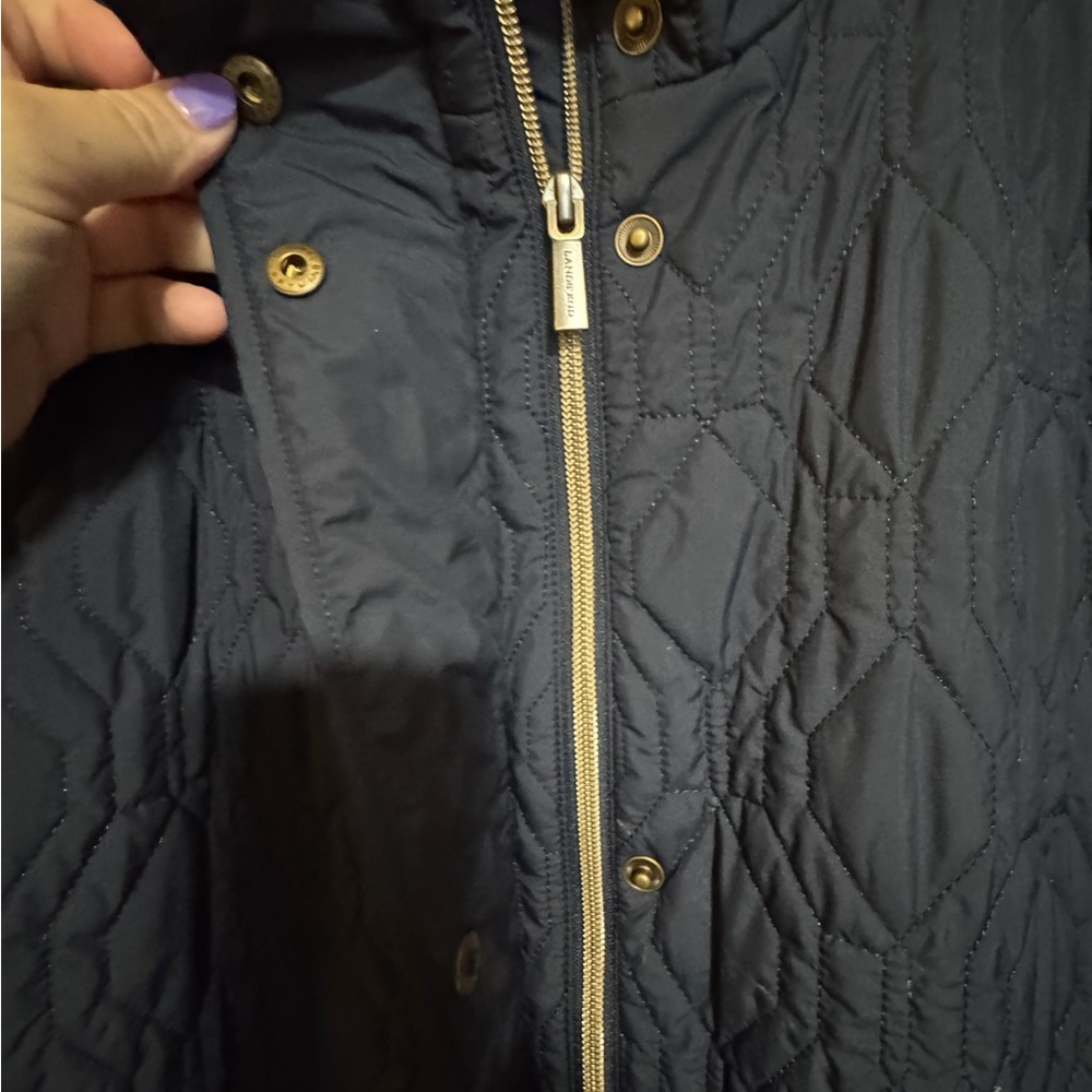 Lands End Permaloft Quilted Jacket-3X - Picture 3 of 5
